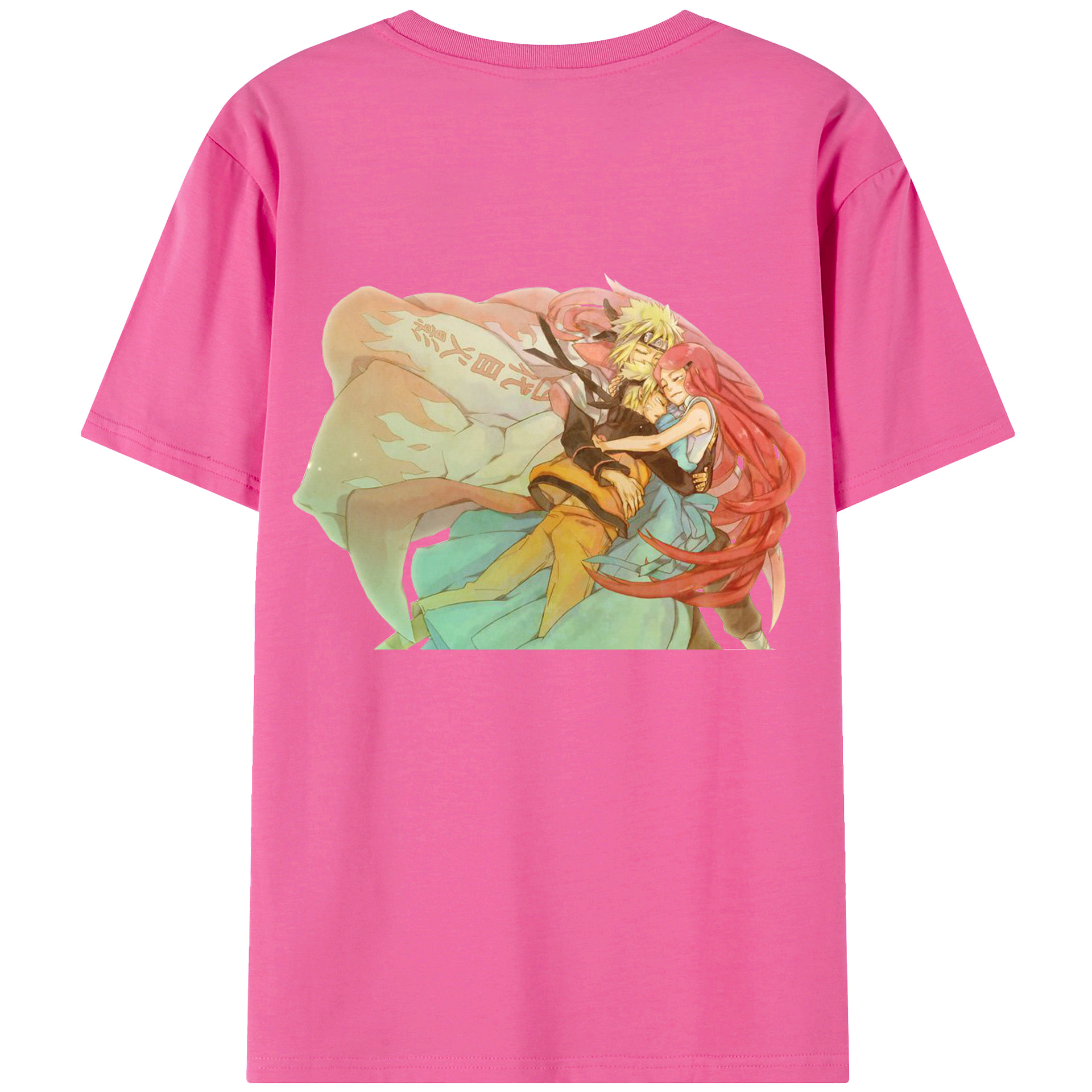 （画像用） NARUTO -ナルト- うずまき ナルト Uzumaki Naruto レディース半袖Tシャツ(バックプリント)